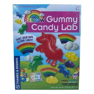 Rainbow Gummy Candy Lab STEM Experiment Kit Make Your Own Gummies